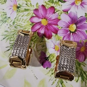 Vintage clip on earrings